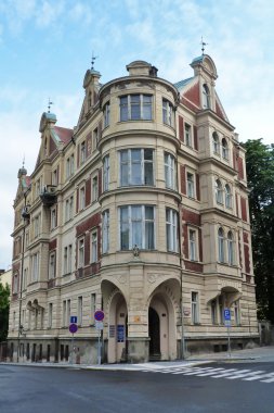 Tipik binalarda Merkezi Prag, Çek Cumhuriyeti