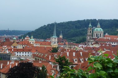 Top view from rhe Castle of Prague, Czech Republic