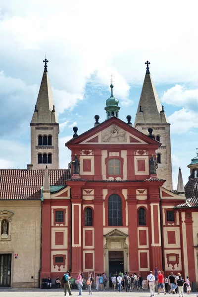 St. George Kilisesi, Prague, Çek Cumhuriyeti — Stok fotoğraf