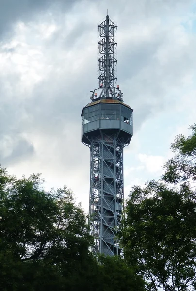 The tower of Petrin, Prague Czech Republic — Stock Photo, Image