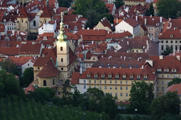 View of Prague from Petrin Tower, Czech Republic — Stock Photo, Image