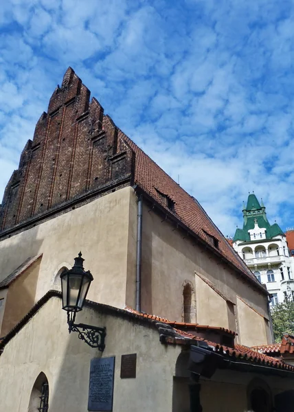 Alte neue Synagoge, Prag, Tschechische Republik — Stockfoto