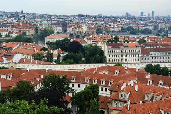 Top view from rhe Castle of Prague, Czech Republic — ストック写真