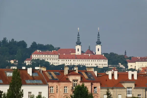 Pohled shora od hrad z Praha, Česká republika — Stock fotografie