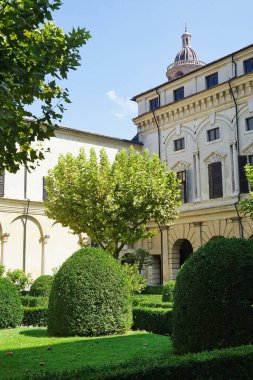 İtalya, Mantua 'da Balonun Bahçesi Meydanı