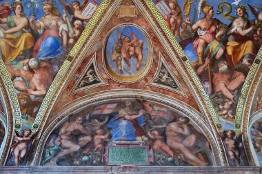 Room of Constantine, Raphael Rooms, the Vatican Museums, Rome, Italy