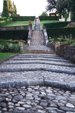 Merdiven Bardini Bahçe Floransa İtalya