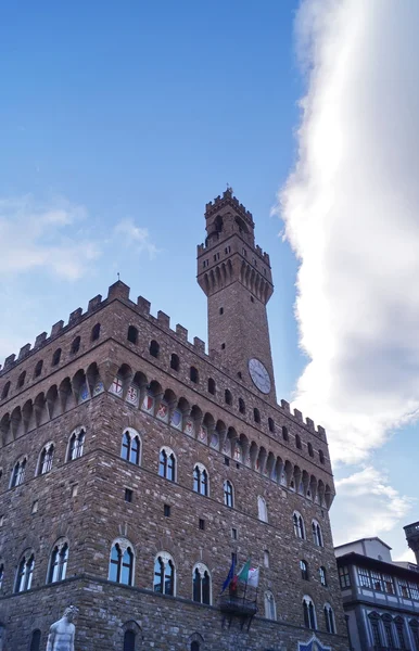 Palazzo vecchio, Florens, Italien — Stockfoto