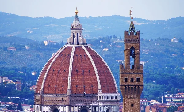 Vista de Florencia desde Forte Belvedere Italia —  Fotos de Stock