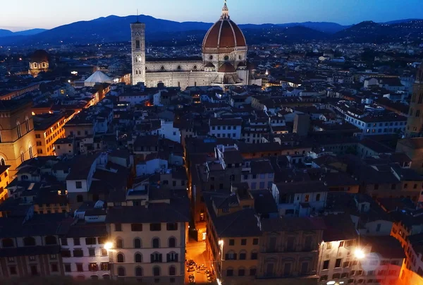 Veduta aerea del Duomo di Firenze — Foto Stock