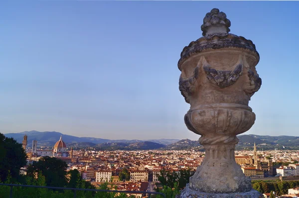 Vista de Florencia desde el jardín de Bardini Italia —  Fotos de Stock