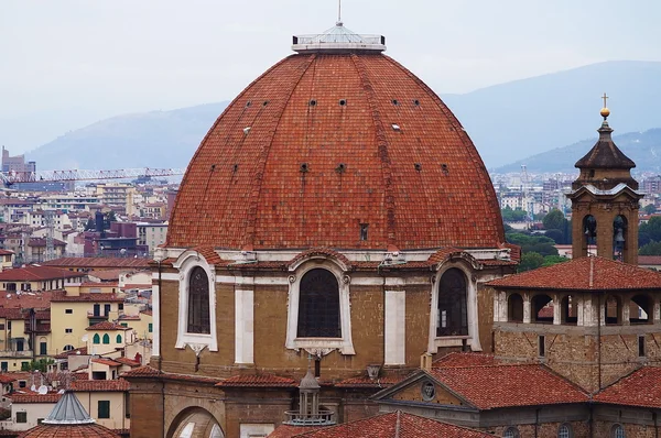 Dome of the Cappelle Mediceee, Florença, Itália — Fotografia de Stock