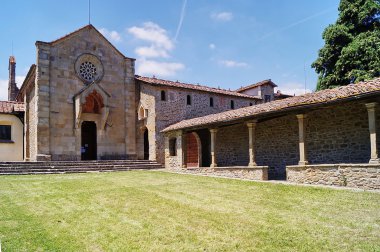Monastery of San Francesco, Fiesole, Italy clipart