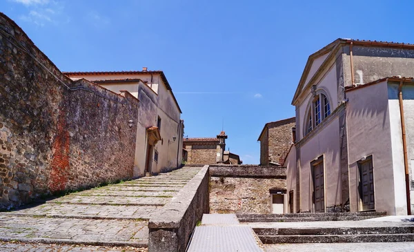 Klostret S. Francesco i Fiesole. Toscana, Italien — Stockfoto