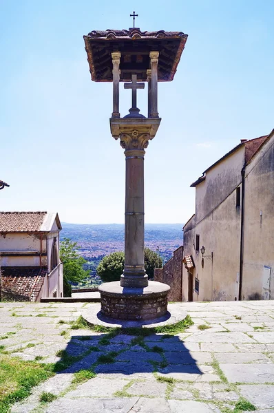 Монастырь Святого Франческо в Фьезоле. Тоскана, Италия — стоковое фото