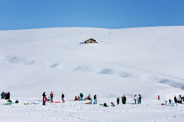 Una settimana sulla neve — Foto Stock