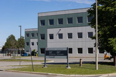 Ottawa, Ontario, Kanada - 31 Mayıs 2021: 159 Kleopatra Drive 'da Kanada Ulaşım Federal Hükümeti.