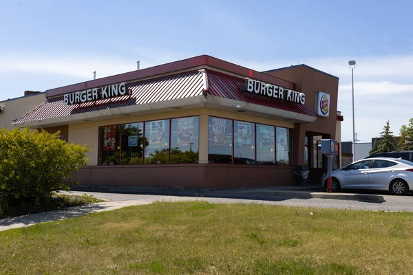 Ottawa Ontario Kanada Mai 2021 Ein Burger King Schnellrestaurant Der — Stockfoto