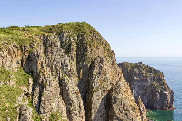 Malerische Landschaft Mit Blick Auf Die Felsen Und Das Meer — Stockfoto
