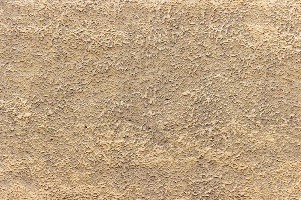 Die Oberfläche Der Wand Hellbraun Verputzt — Stockfoto