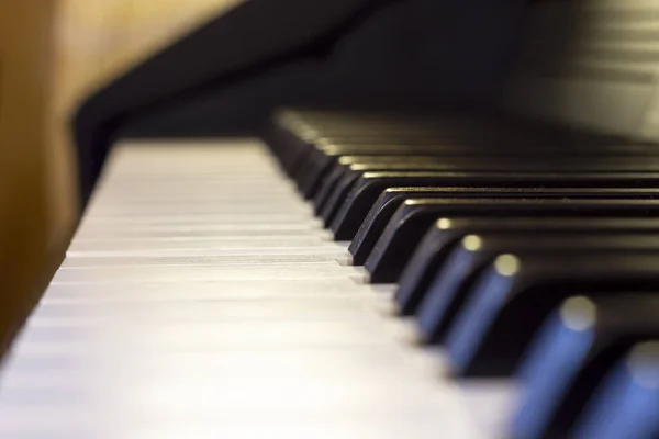 Gros Plan Sur Les Touches Électroniques Pour Piano — Photo