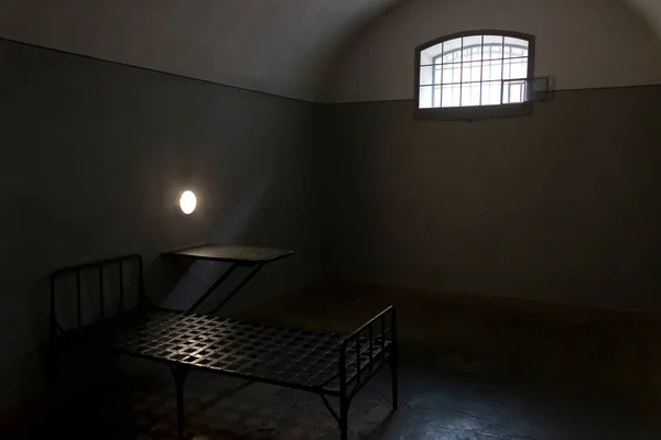 Petersburg Russland März 2021 Das Innere Einer Einzelzelle Museum Gefängnis — Stockfoto