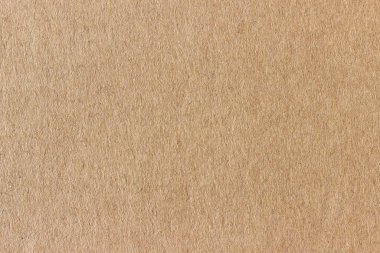 Düz bir karton çarşafın yüzeyi. Üniforma açık kahverengi doku.