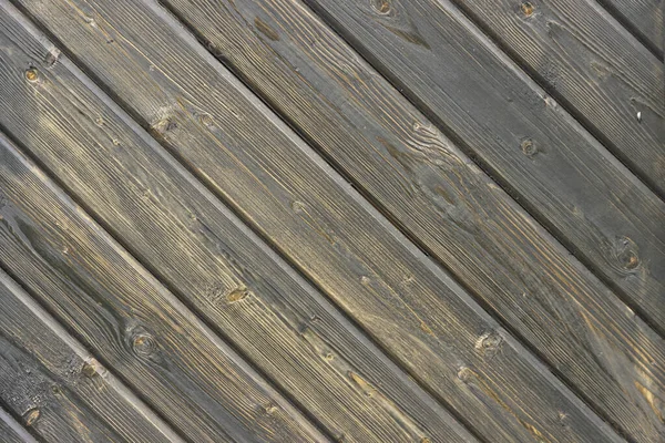 Surface Old Wooden Wall Made Boards Darkened Time Weather Traditional — Stock Photo, Image