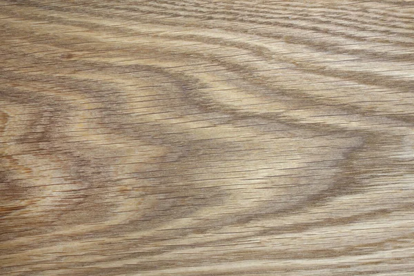ナイフ傷で覆われたオークキッチンまな板 天然木の模様や筋のある研磨板のムラ感 — ストック写真