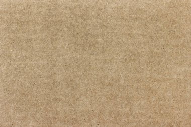 Pürüzsüz düz karton yüzey. Açık kahverengi doku.