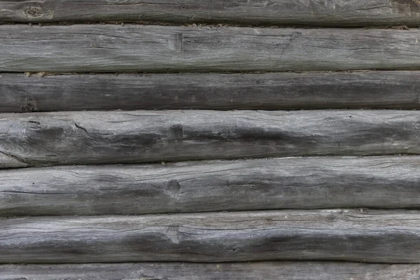 Superficie Una Antigua Pared Madera Hecha Tablas Oscurecidas Por Tiempo — Foto de Stock