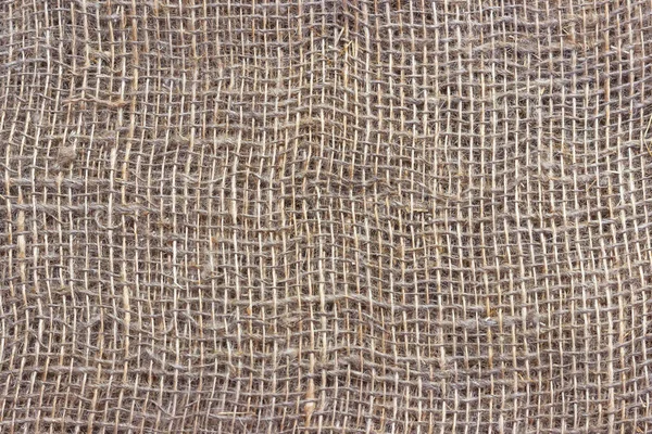 Burlap Natural Com Grandes Células Textura Tecido Grosso Com Malha — Fotografia de Stock