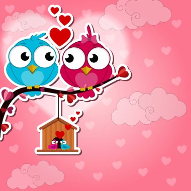 Mutlu sevgililer günü vektör arkaplan şablonu. Arka planda kalp unsurları olan sevgililer günü mesajı. Vektör İllüstrasyonu.