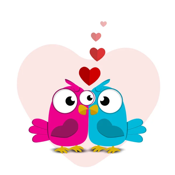 Coeur Saint Valentin Fond Décoratif Coeur Avec Beaucoup Cœurs Valentines — Image vectorielle