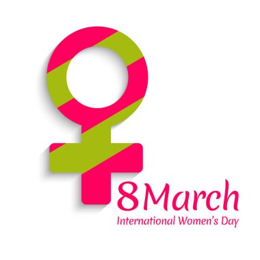 8 Mart, Mutlu Kadınlar Günü zarif afişi. Uluslararası Kadınlar Günü için davetiyeler, Anneler Günün kutlu olsun. Eps10 vektör illüstrasyonu.