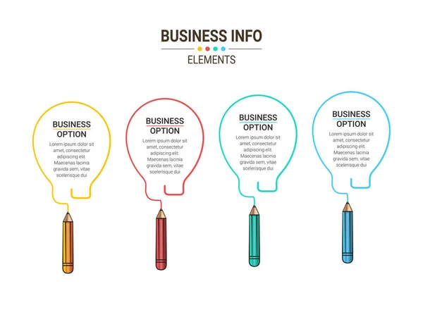 Vector Business Infografiken Finanzanalyse Daten Graphen Und Diagramm Marketing Statistik — Stockvektor