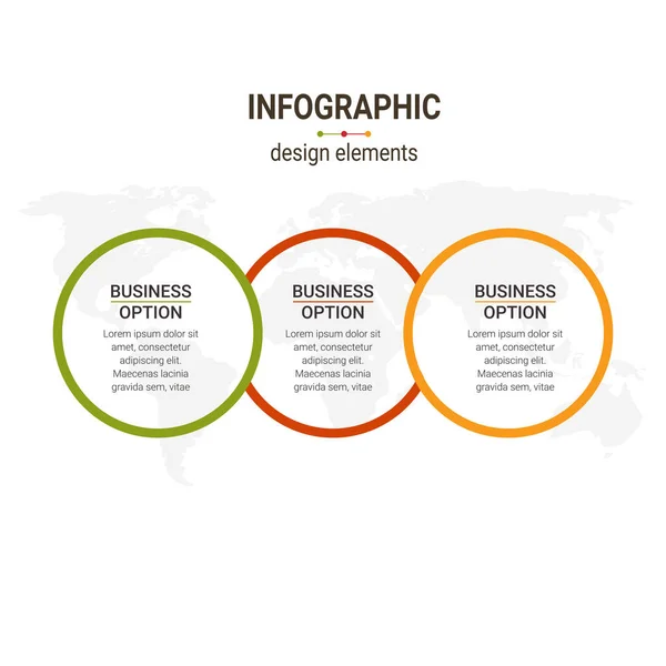 Infographic Design Vector Marketing Icons Can Used Workflow Layout Banner — Stock Vector