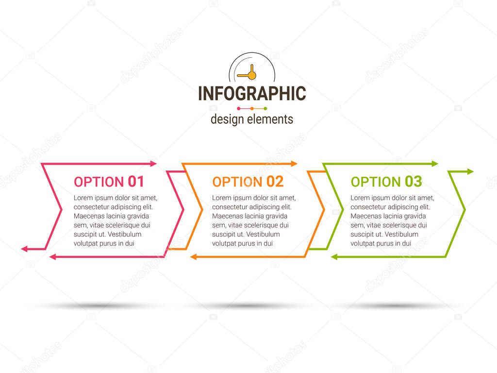 Business data visualization. timeline infographic icons designed for abstract background template. vector banner can be used for workflow layout, diagram,presentation, education or any number option.