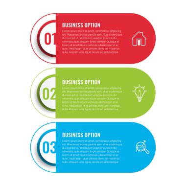 Simgeli vektör illüstrasyon Infographic tasarım şablonu. iş akışı düzeni, diyagram, yıllık rapor, web tasarımı için kullanılabilir.