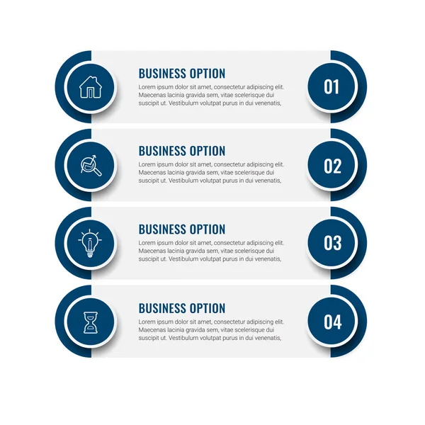 Infografik Design Vektor Und Marketing Symbole Kann Für Prozessdiagramm Präsentationen — Stockvektor