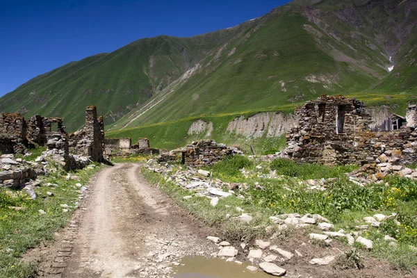 Truso Gorge Georgien Ketrisi Dorf — Stockfoto