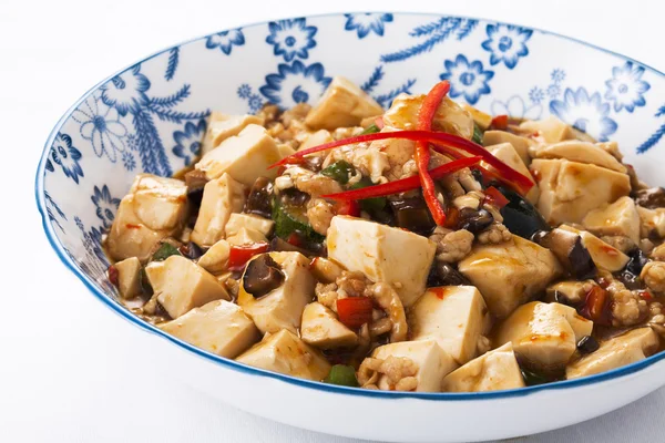 Mapo tofu un plat chinois populaire — Photo