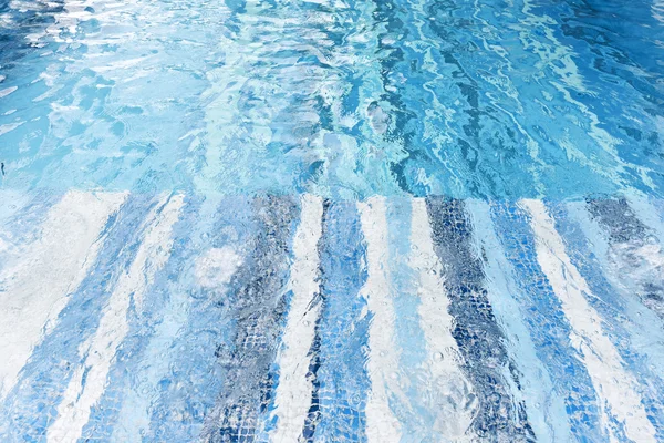 Background of rippled water in swimming pool — Stock Photo, Image