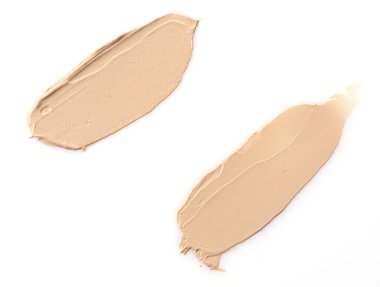 Arka plan üzerinde temel boya makyaj