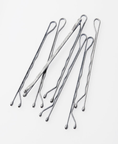 Silver hairpins