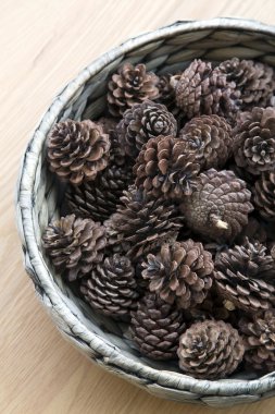 Dokuma kase koniler süsleme