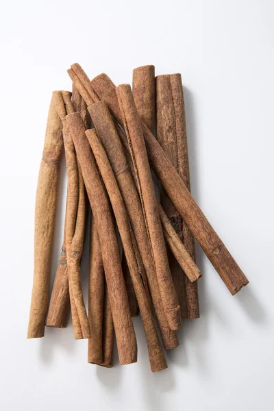 Cinnamons on white background — Stock Photo, Image
