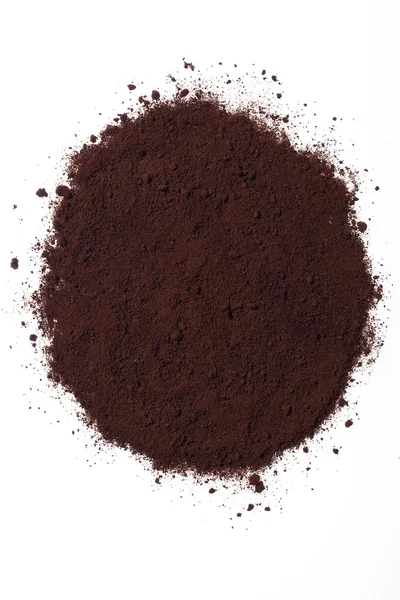 Coffee powder on background — Stock Photo, Image