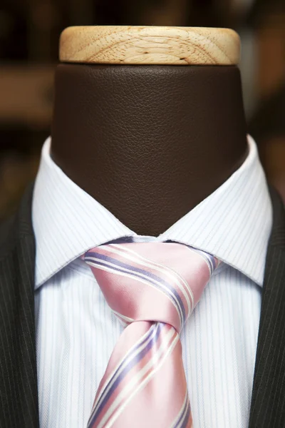 Nyakkendő kirakat, közelről — Stock Fotó