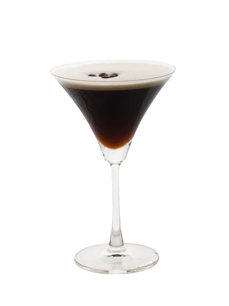 Espresso Martini isoliert — Stockfoto